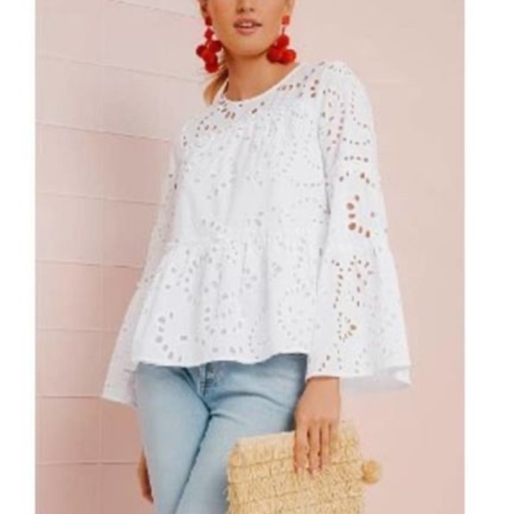 Eyelet Eloise Blouse - Picture 3 of 9